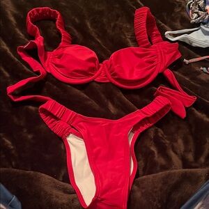 Never Worn Red Bikini!